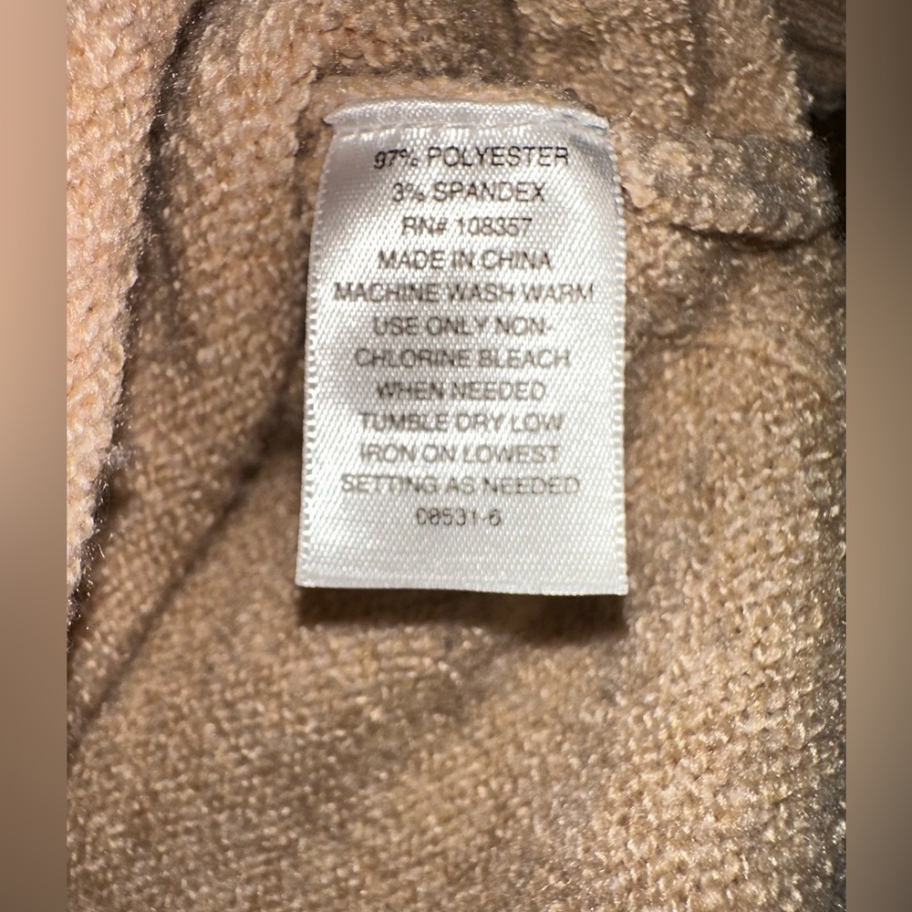 a.n.a. Front Seam Sweater | Large Tan Knit Top - Picture 2 of 6